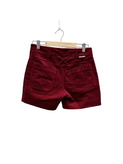 short rouge taille 36 coclo custom seconde main femme