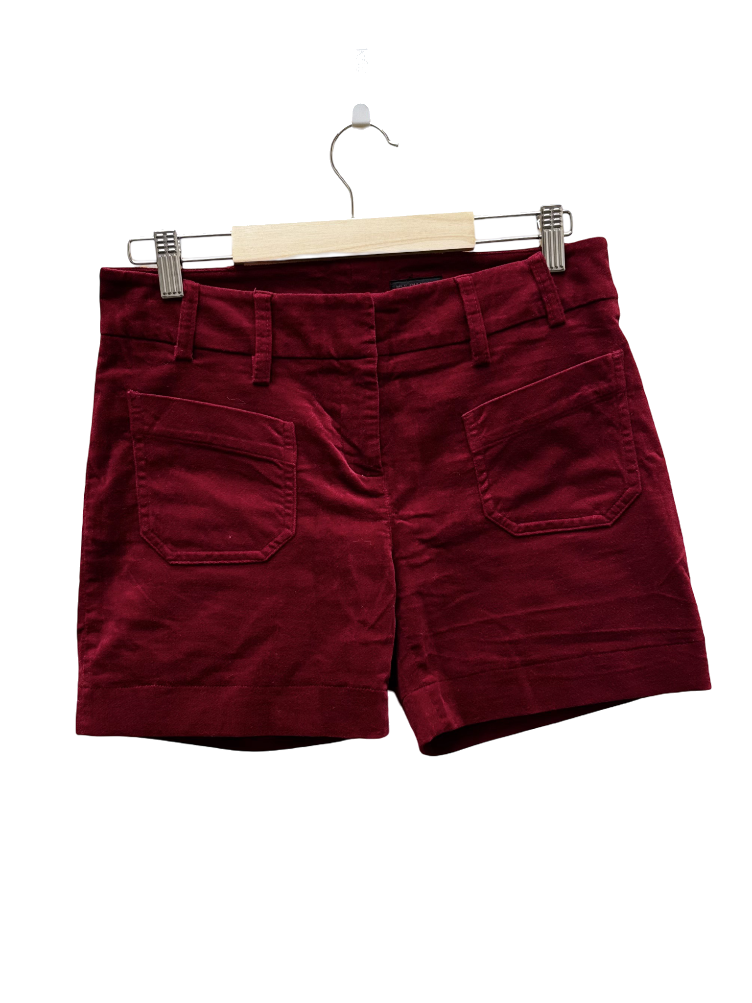 short rouge taille 36 coclo custom seconde main femme