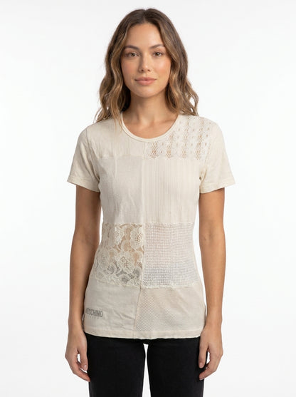 t-shirt Moschino  blanc casse Seconde main CoClo femmes