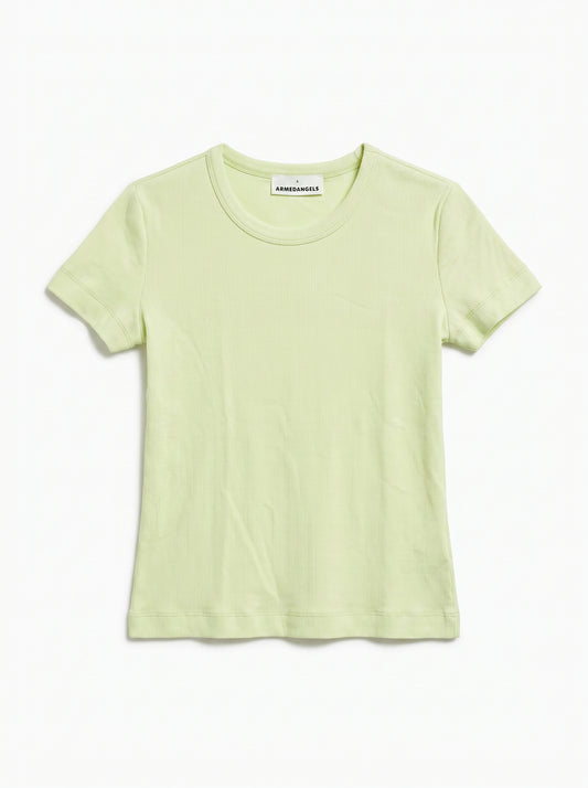tshirt vert taille S armedangels seconde main femme