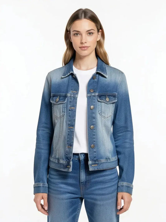 Veste denim Taille S seconde main femme