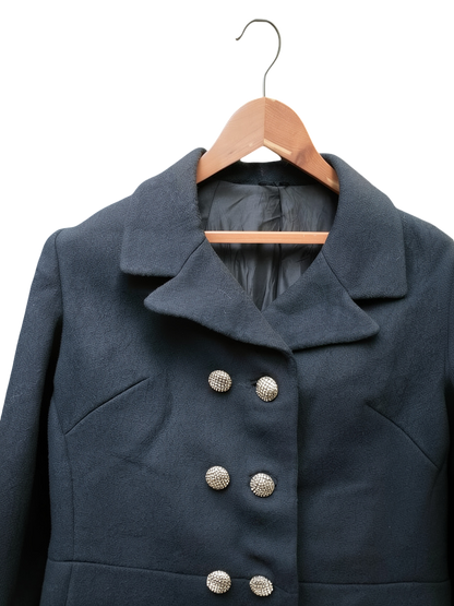 veste_noir_coclo_custom_taille_M _Secpnde main femmes