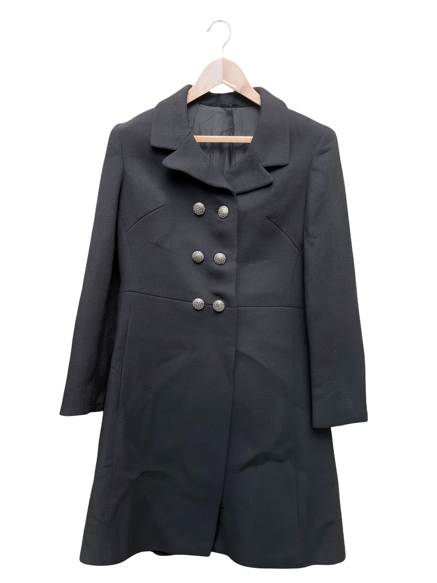 veste_noir_coclo_custom_taille_M _Secpnde main femmes
